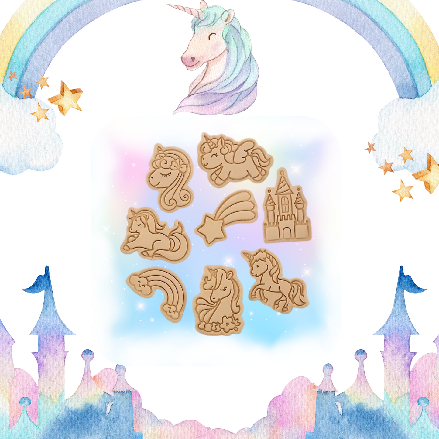 Magical Unicorn Cookie Box – A Fairy Tale in Every Bite!