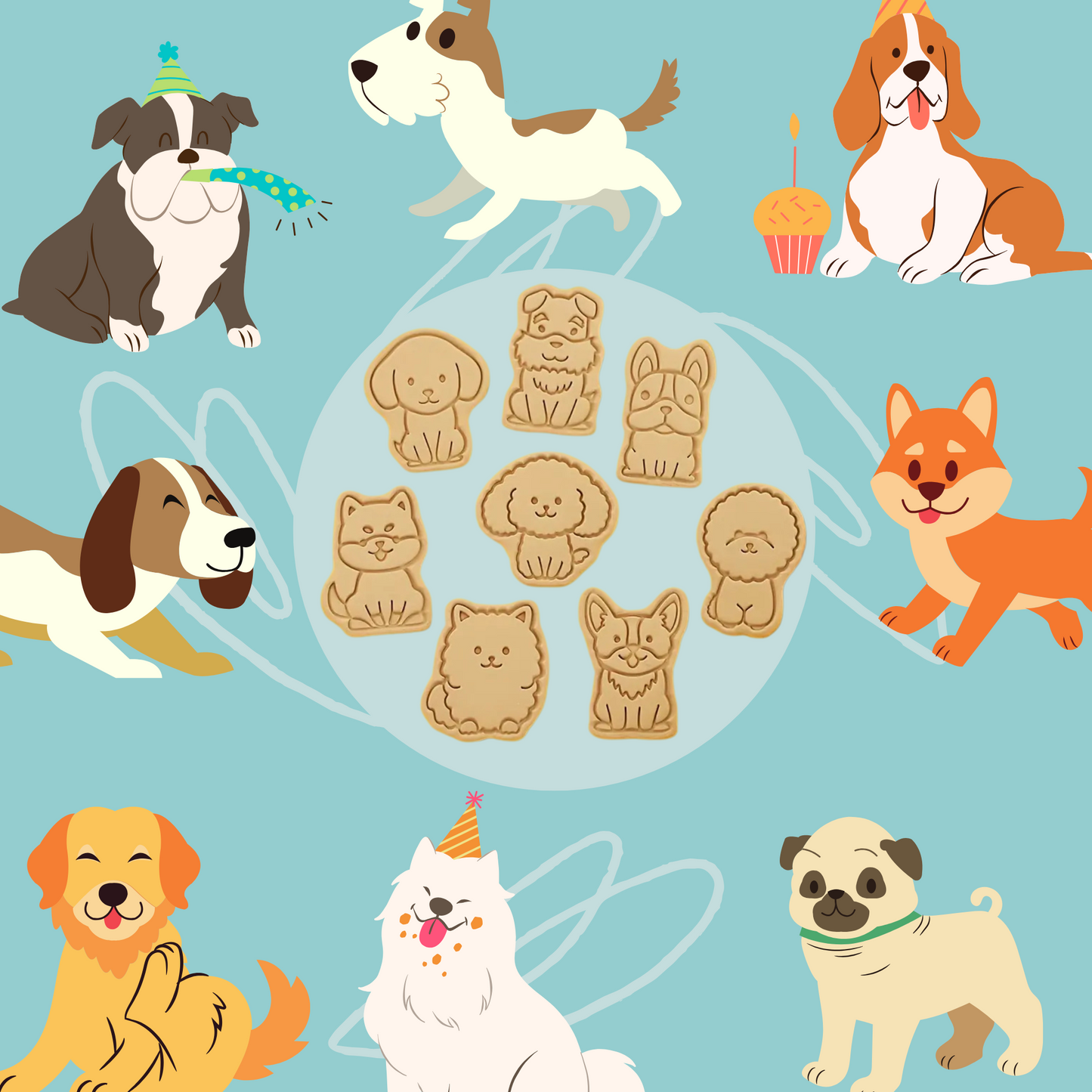 Puppy Pals Cookie Box – For Dog Lovers Everywhere!