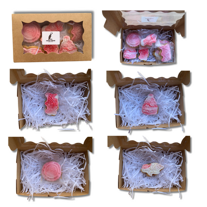 Box of 6 - Aussie Christmas Cookie Box – Festive Treats with a Local Twist!